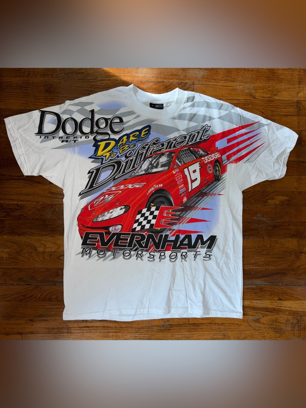 Vintage 2000 Dodge NASCAR Shirt Size Mens XL NEW